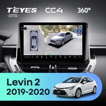 Штатная магнитола Teyes CC4 360 6/64 Toyota Levin 2 E210 (2019-2020) Тип-A