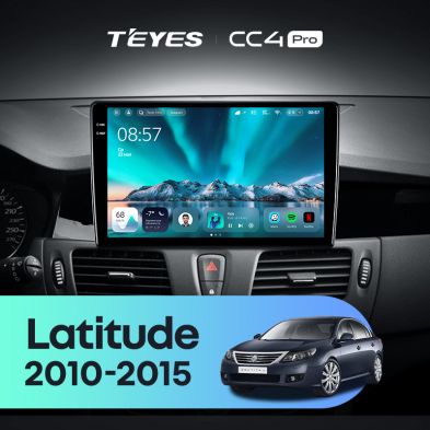Штатная магнитола Teyes CC4 Pro 8/128 Renault Latitude 1 (2010-2015)