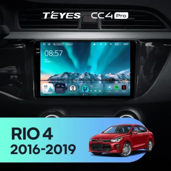 Штатная магнитола Teyes CC4 Pro 12/256 Kia RIO 4 (2016-2019) Тип-B