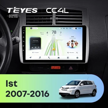 Штатная магнитола Teyes CC4L 6/64 с DTS Toyota Ist XP110 (2007-2016)