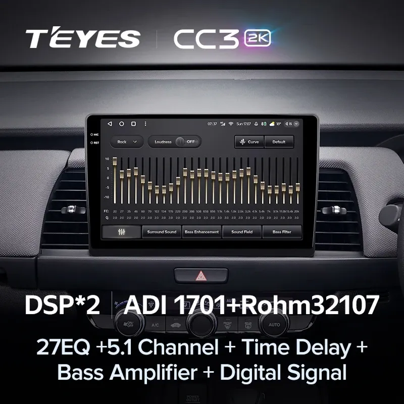 Штатная магнитола Teyes CC3 2K 4/64 Honda Jazz 4 (2020-2024) Тип-A Правый руль