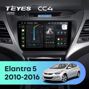 Штатная магнитола Teyes CC4 8/128 Hyundai Elantra 5 JK GD MD UD (2010-2016) F2