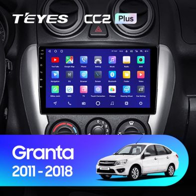 Штатная магнитола Teyes CC2L Plus 2/32 Lada Granta Sport (2011-2018) Тип-B