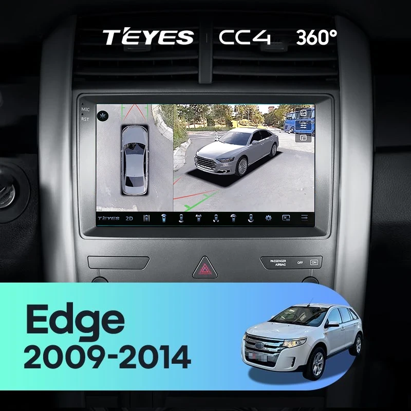 Штатная магнитола Teyes CC4 360 8/128 Ford Edge U387 (2009-2014)