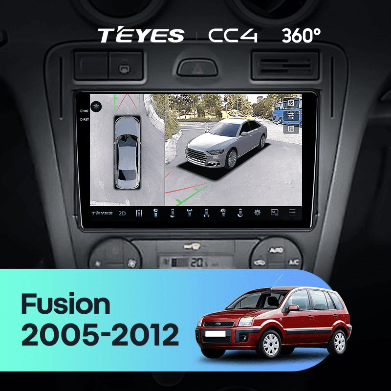 Штатная магнитола Teyes CC4 360 8/128 Ford Fusion 1 (2005-2012)