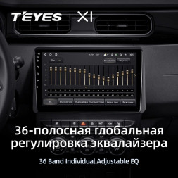 Штатная магнитола Teyes X1 4G 2/32 Renault Arkana 2019+ F1
