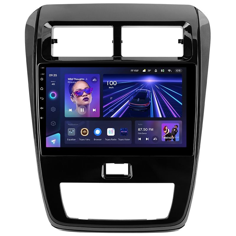 Переходная рамка Toyota Wigo Agya Aygo (2020-2023) F1 (10&quot;)