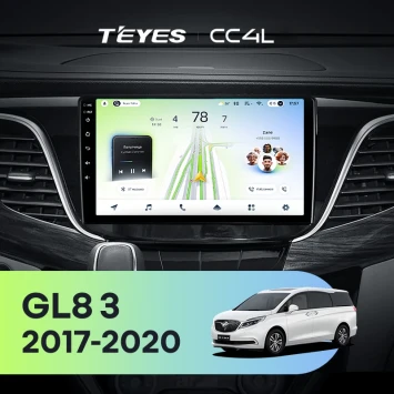Штатная магнитола Teyes CC4L 4/64 Buick GL8 3 (2017-2020)