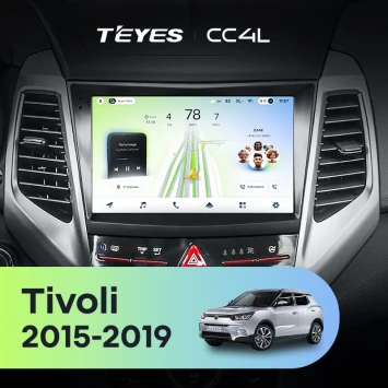 Штатная магнитола Teyes CC4L 6/64 с DTS SsangYong Tivoli (2015-2019)