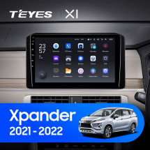 Штатная магнитола Teyes X1 4G 2/32 Mitsubishi Xpander (2021-2022) Правый руль
