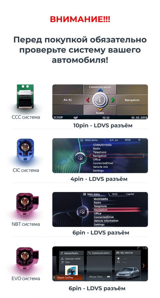 Штатная магнитола Teyes LUX ONE 6/128 BMW 5-Series F10 / F11 (CIC) (2009-2013)