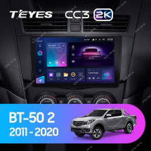 Штатная магнитола Teyes CC3 2K 4/32 Mazda BT-50 (2011-2020)