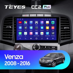 Штатная магнитола Teyes CC2 Plus 4/32 Toyota Venza 2008-2016