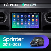 Штатная магнитола Teyes SPRO Plus 4/32 Mercedes-Benz Sprinter (2018-2022)