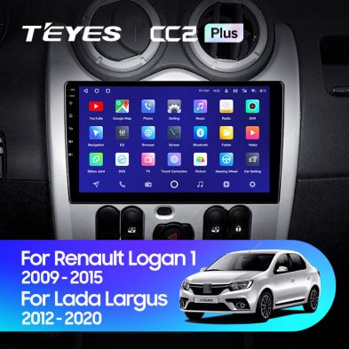 Штатная магнитола Teyes CC2L Plus 2/32 Lada Largus (2012-2020)