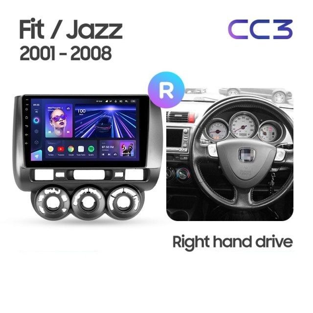 Штатная магнитола Teyes CC3 4/32 Honda Jazz 1 (2001-2009)