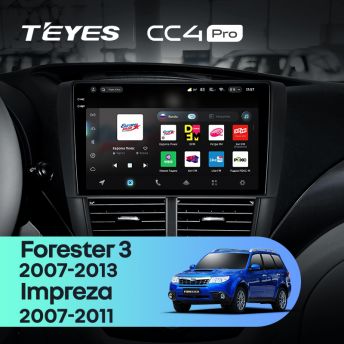 Штатная магнитола Teyes CC4 Pro 8/128 Subaru Impreza GH GE (2007-2011)