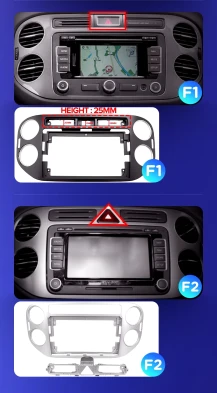 Штатная магнитола Teyes CC3 2K 4/32 Volkswagen Tiguan 1 NF (2006-2016) F2 (11")