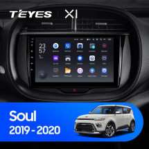 Штатная магнитола Teyes X1 4G 2/32 Kia Soul (2019-2020)