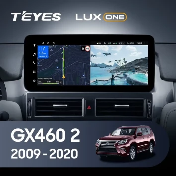 Штатная магнитола Teyes LUX ONE 4/64 Lexus GX460 2 J150 (2009-2020)