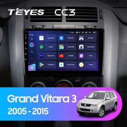 Штатная магнитола Teyes CC3 4/64 Suzuki Grand Vitara 3 (2005-2015)