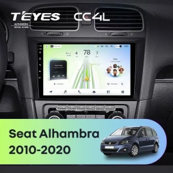 Штатная магнитола Teyes CC4L 6/64 с DTS Seat Alhambra (2010-2020)