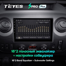 Штатная магнитола Teyes SPRO Plus 4/64 Opel Movano 2 (2010-2019) (F2)