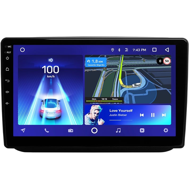 Переходная рамка Skoda Fabia 2 (2007-2014) (10&quot;)