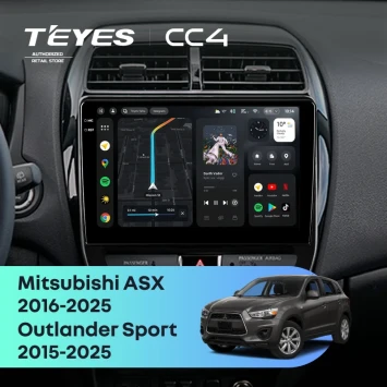 Штатная магнитола Teyes CC4 6/64 Mitsubishi ASX (2016-2026) F2