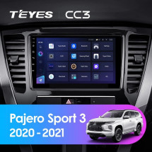 Штатная магнитола Teyes CC3 4/64 Mitsubishi Pajero Sport 3 (2020-2021)
