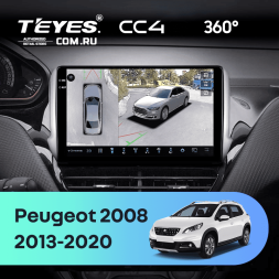 Штатная магнитола Teyes CC4 360 8/128 Peugeot 2008 (2013-2020)