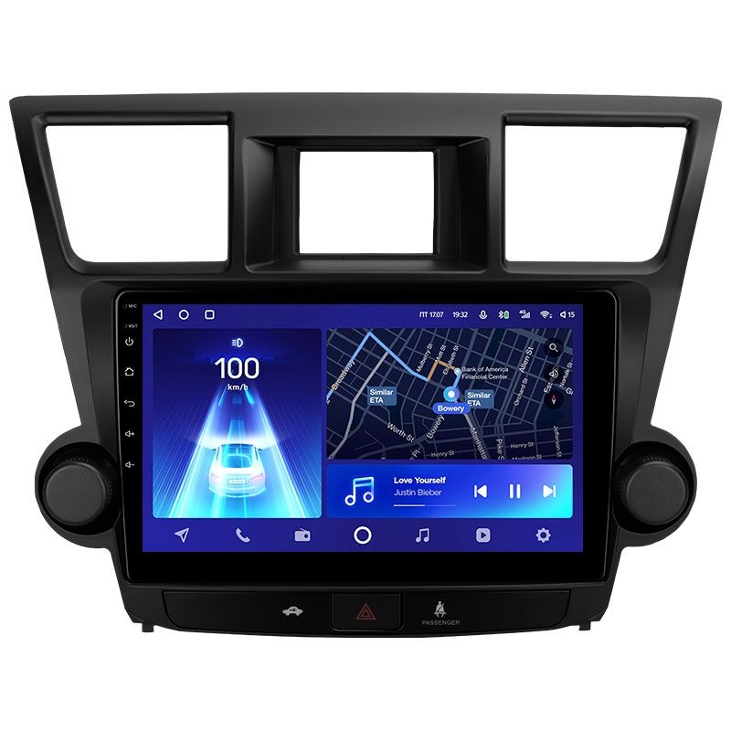 Переходная рамка Toyota Highlander 2 XU40 (2007-2013) F2 (10&quot;)