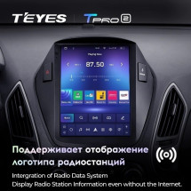 Штатная магнитола Tesla style Teyes TPRO 2 4/32 Hyundai IX35 (2009-2015) F2 Тип-C