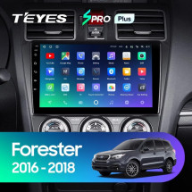 Штатная магнитола Teyes SPRO Plus 4/32 Subaru Forester SJ (2015-2018)