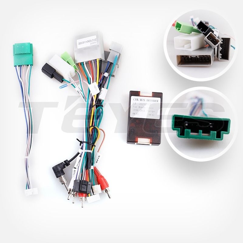 Переходная рамка Honda Civic Hatchback (2006-2012) Левый руль (9&quot;)