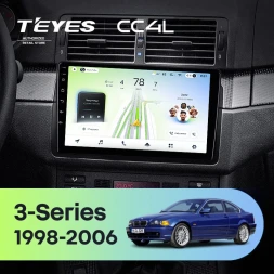 Штатная магнитола Teyes CC4L 4/64 BMW 3 серия E46 (1998-2006) (0din)