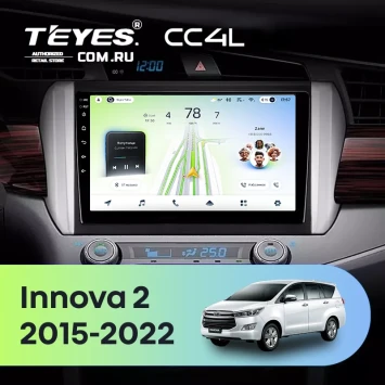 Штатная магнитола Teyes CC4L 6/64 с DTS Toyota Innova 2 (2015-2022) Правый руль