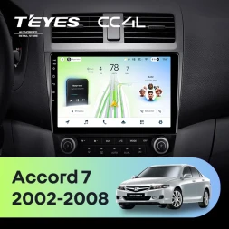 Штатная магнитола Teyes CC4L 6/64 с DTS Honda Accord 7 (2002-2008) F2
