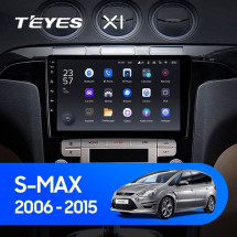 Штатная магнитола Teyes X1 4G 2/32 Ford S-MAX (2006-2010) F2