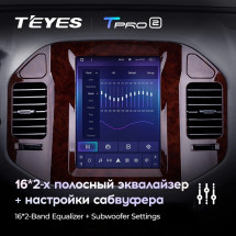 Штатная магнитола Tesla style Teyes TPRO 2 4/64 Mitsubishi Pajero 3 V70 V60 (1999-2006)