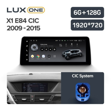 Штатная магнитола Teyes LUX ONE 6/128 BMW X1 E84 (CIC) (2009-2015)