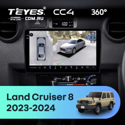 Штатная магнитола Teyes CC4 360 6/64 Toyota Land Cruiser 8 J70 70 (2023-2024)