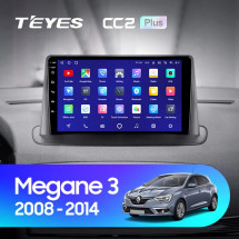 Штатная магнитола Teyes CC2 Plus 4/32 Renault Megane 3 (2008-2014)
