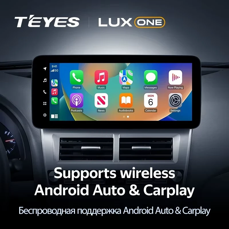 Штатная магнитола Teyes LUX ONE 4/64 Toyota Camry 6 XV 40 50 (2006-2011) F2