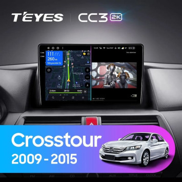 Штатная магнитола Teyes CC3 2K 4/64 Honda Crosstour 1 TF (2009-2015)