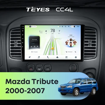 Штатная магнитола Teyes CC4L 6/64 с DTS Mazda Tribute (2000-2007)