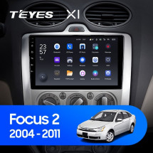 Штатная магнитола Teyes X1 4G 2/32 Ford Focus 2 Mk 2 (2005-2010) F1