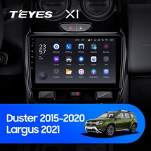 Штатная магнитола Teyes X1 4G 2/32 Renault Duster (2015-2018)