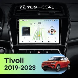 Штатная магнитола Teyes CC4L 6/64 с DTS SsangYong Tivoli (2019-2023)