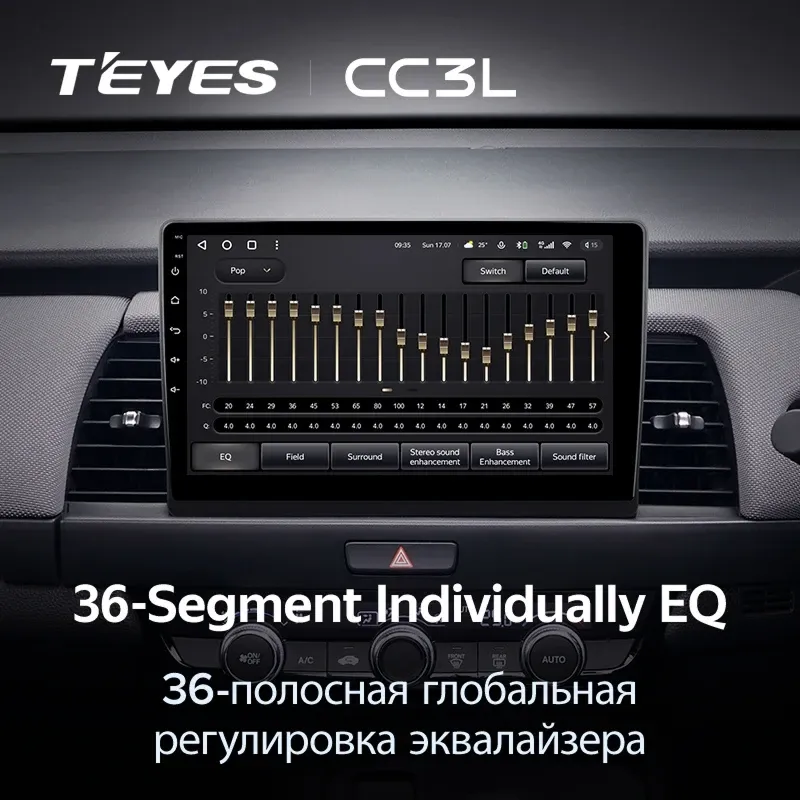 Штатная магнитола Teyes CC3L 4/64 Honda Jazz 4 (2020-2024) Тип-A Правый руль